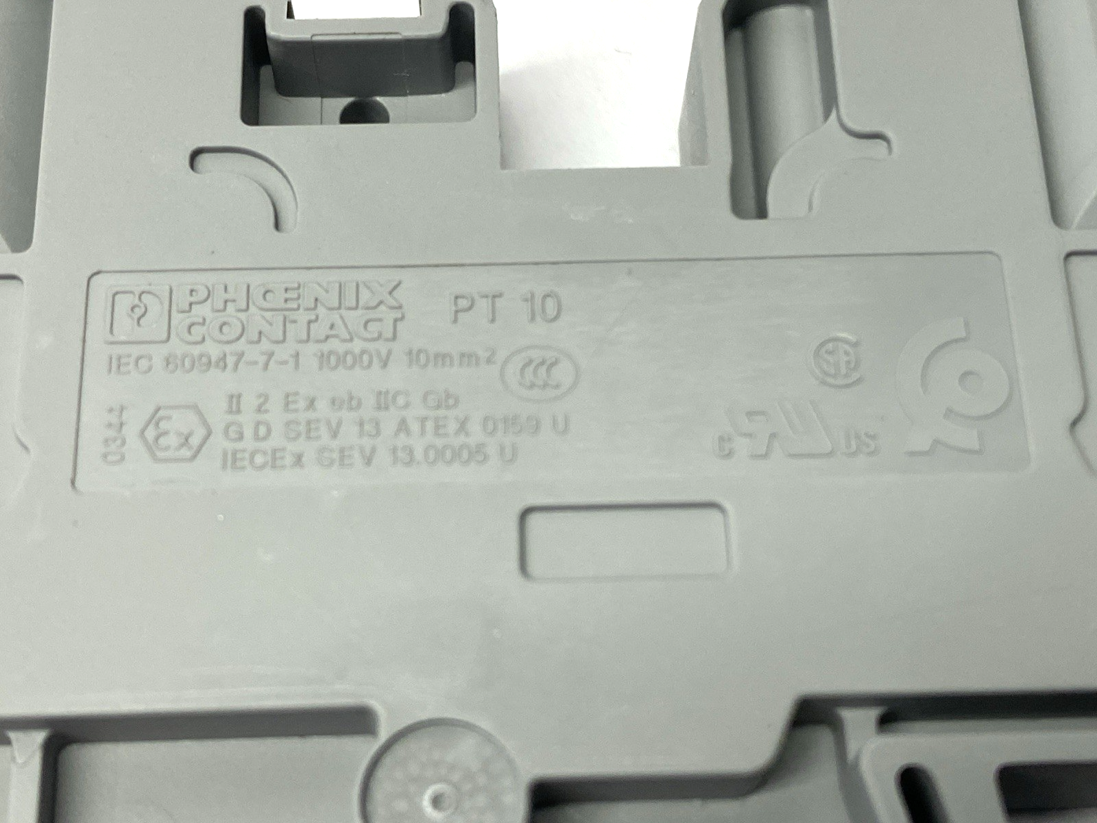 Phoenix Contact PT 10 Feed-Through Terminal Block 3212120 LOT OF 7 - Maverick Industrial Sales