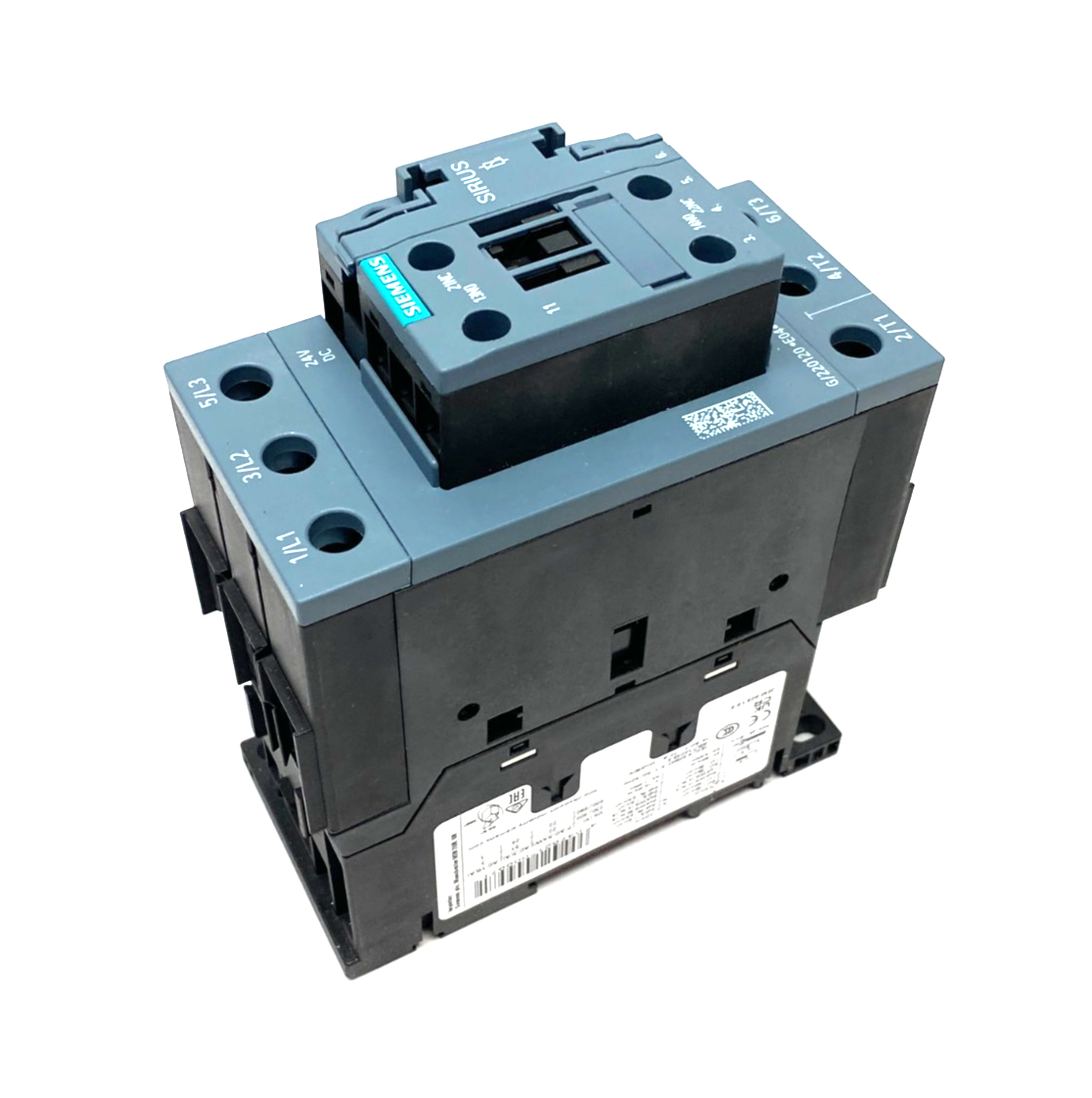 Siemens 3RT2036-1KB40 SIRIUS Power Contactor 3-Pole Screw Terms. 400V - Maverick Industrial Sales
