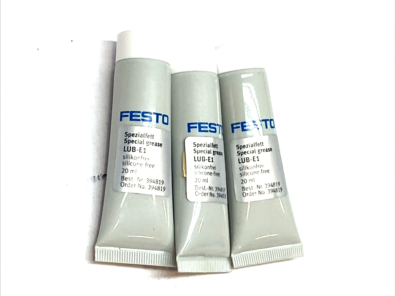 Festo LUB-E1 Silicone-Free Special Grease 394819 20ml LOT OF 3 - Maverick Industrial Sales