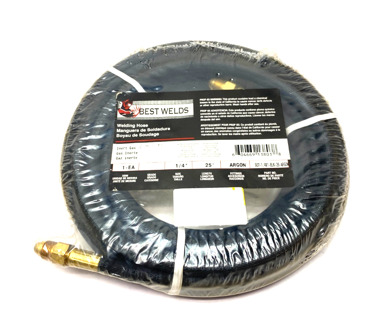 Best Welds 907-1/4X1-BLK-25-ARGON Inert Gas Welding Hose - Maverick Industrial Sales