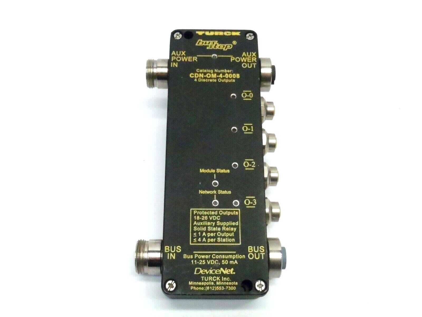 Turck CDN-OM-4-0008 BUS STOP INTERLINK BT BLOCK - Maverick Industrial Sales