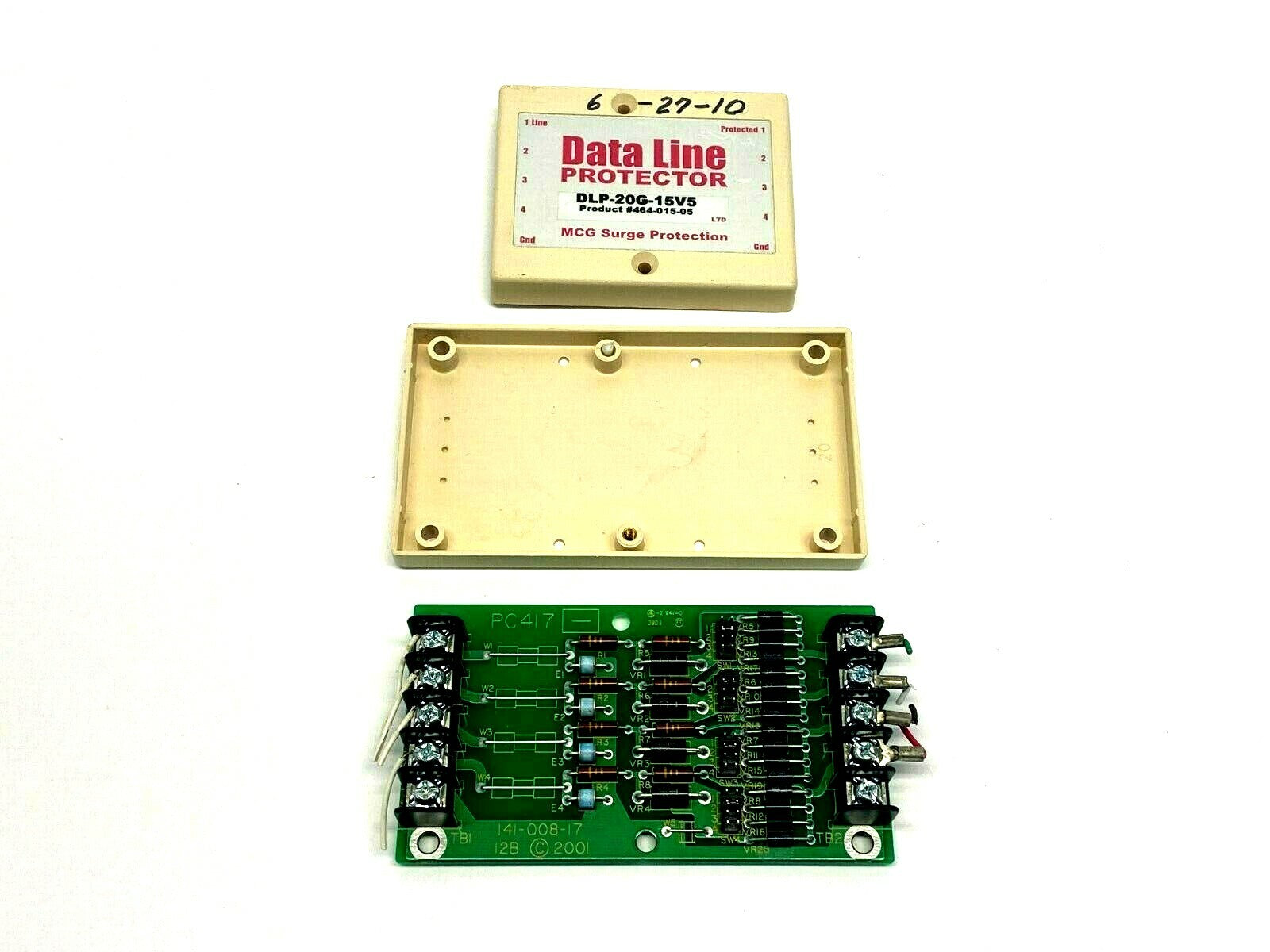 MCG Surge Protection 464-015-05 Data Line Protector DLP-20G-15V5 - Maverick Industrial Sales