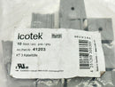 Icotek 41203 KT Cable Grommets Gray 1-35mm Diameter Cable LOT OF 12 - Maverick Industrial Sales