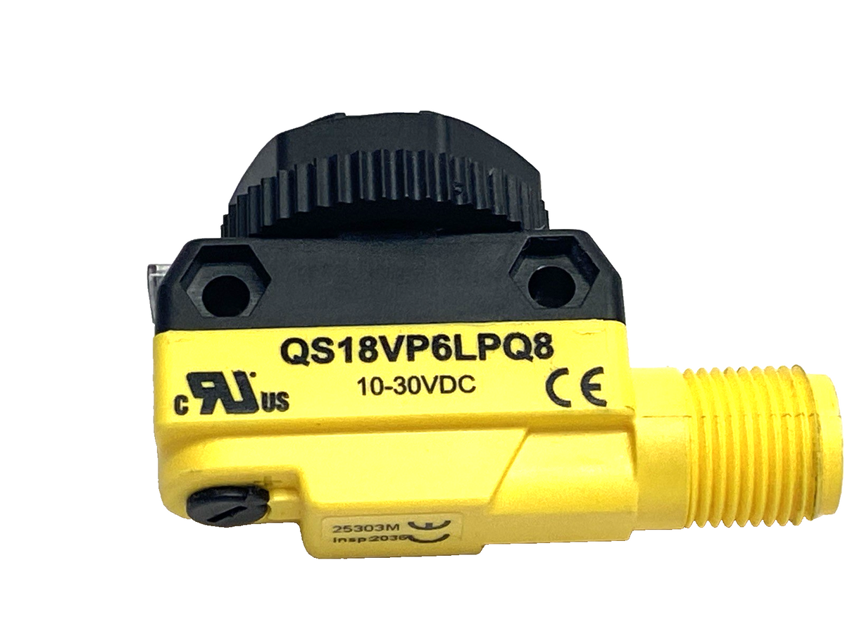 QS18VP6LPQ8 | Banner Photoelectric Sensor, WORLD-BEAM M12 4-Pin 66452 - New – Open box - Maverick Industrial Sales