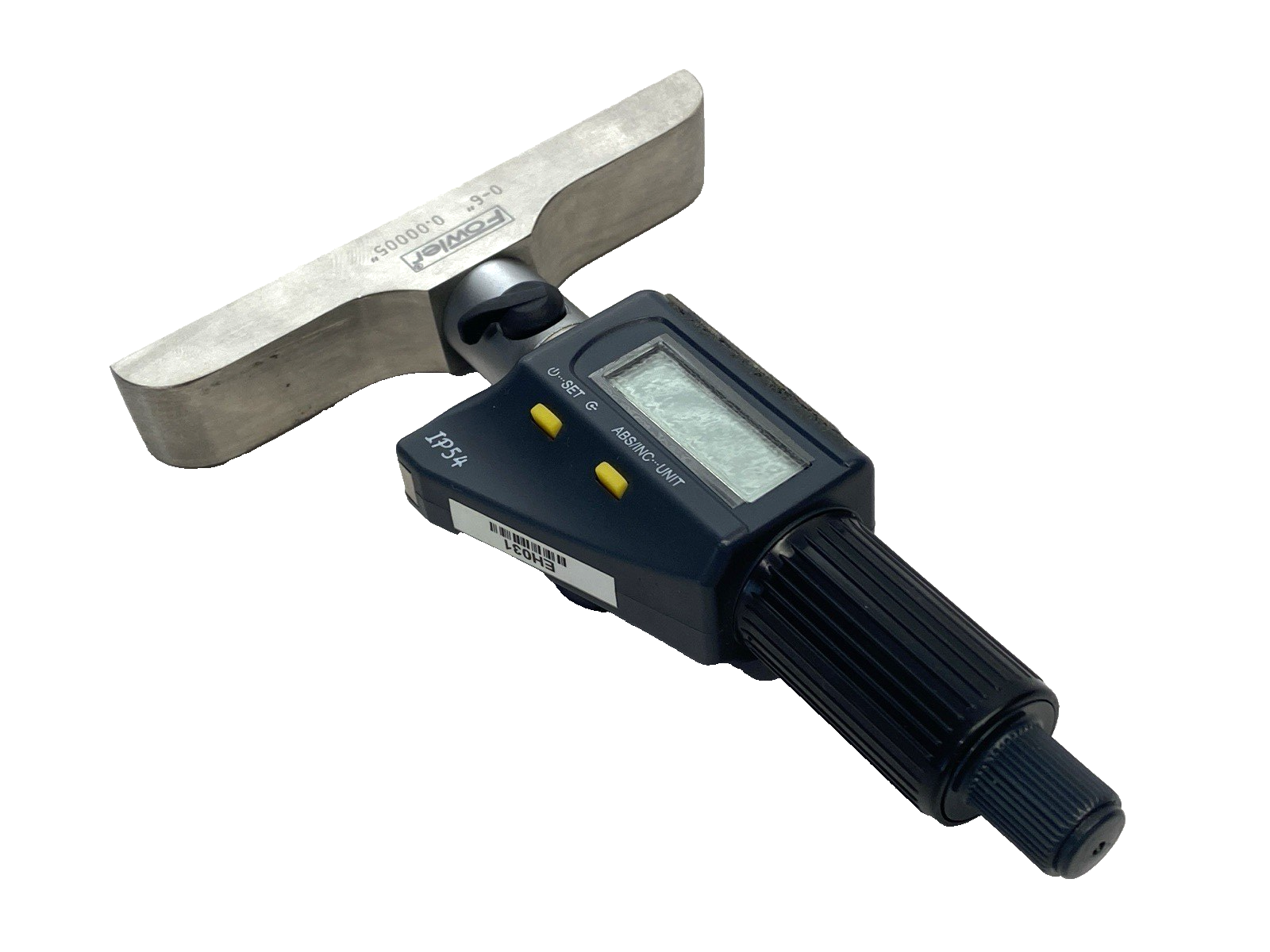 Fowler IP54 Electronic Depth Micrometer 0-6" 0-150mm - Maverick Industrial Sales