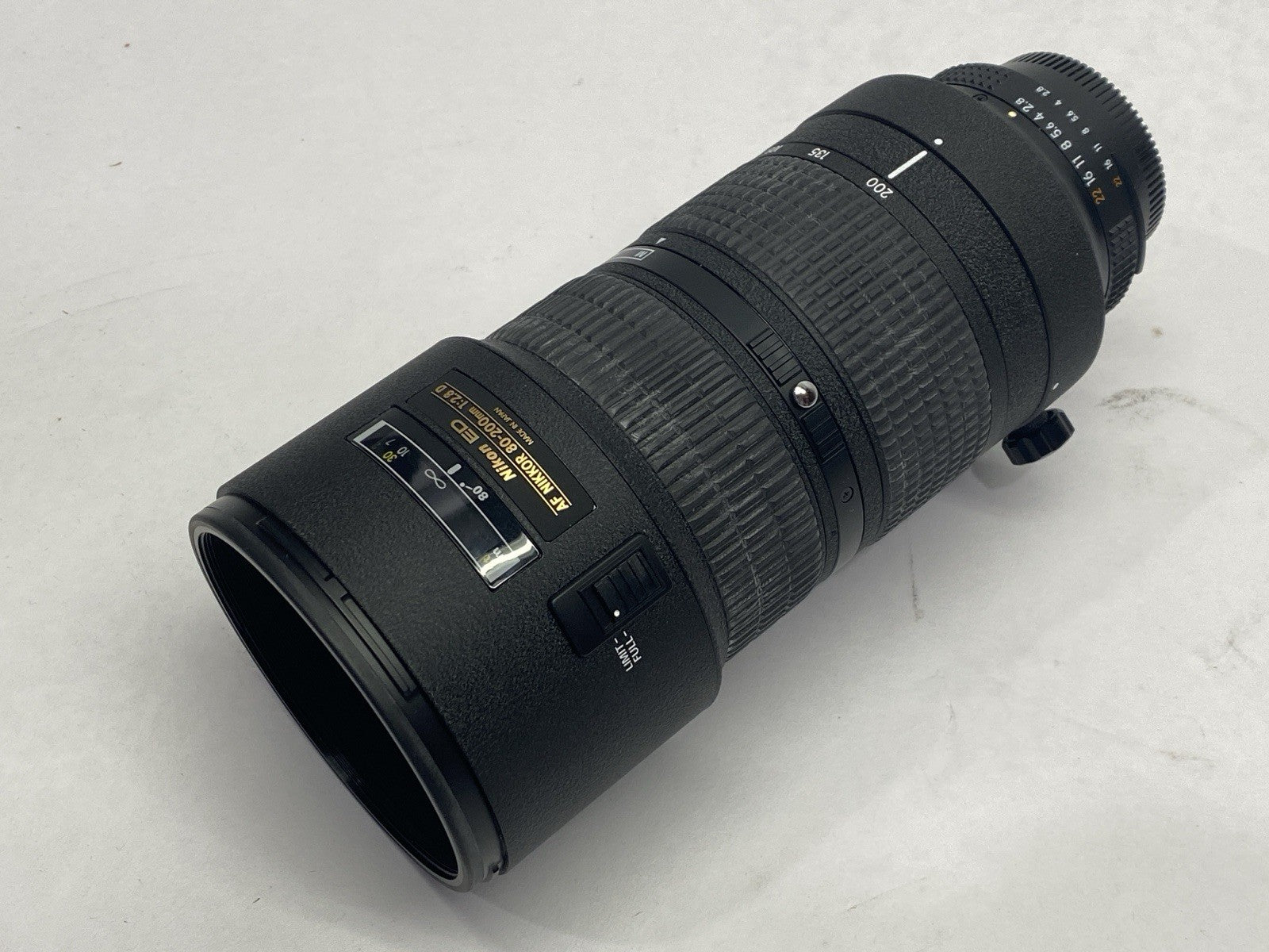 Nikon ED AF NIKKOR 80-200mm Zoom Lens 1:2.8 D - Maverick Industrial Sales