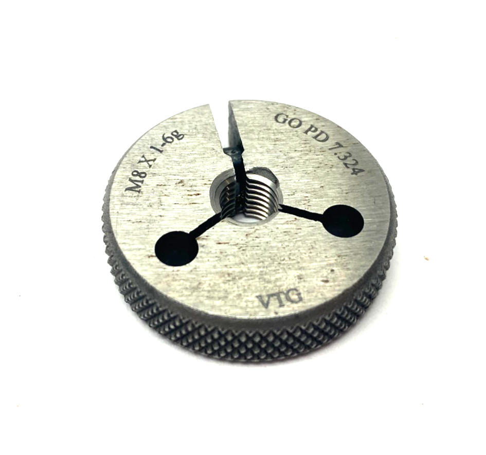 Vermont Gage 362120010 Threaded Ring Gauge M8x1-6G GO PD 7.324 - Maverick Industrial Sales