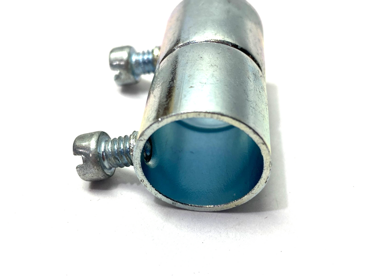 Steel City TK121A EMT Set Screw Coupling 1/2", Zinc-Plated Steel LOT OF 17 - Maverick Industrial Sales