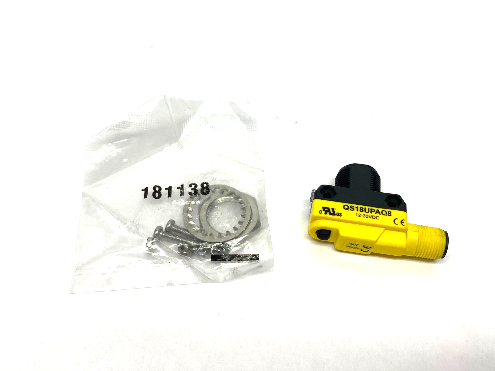 Banner QS18UPAQ8 Compact High Speed Ultrasonic Sensor M12, 4-Pin, 12-30VDC 73156 - Maverick Industrial Sales