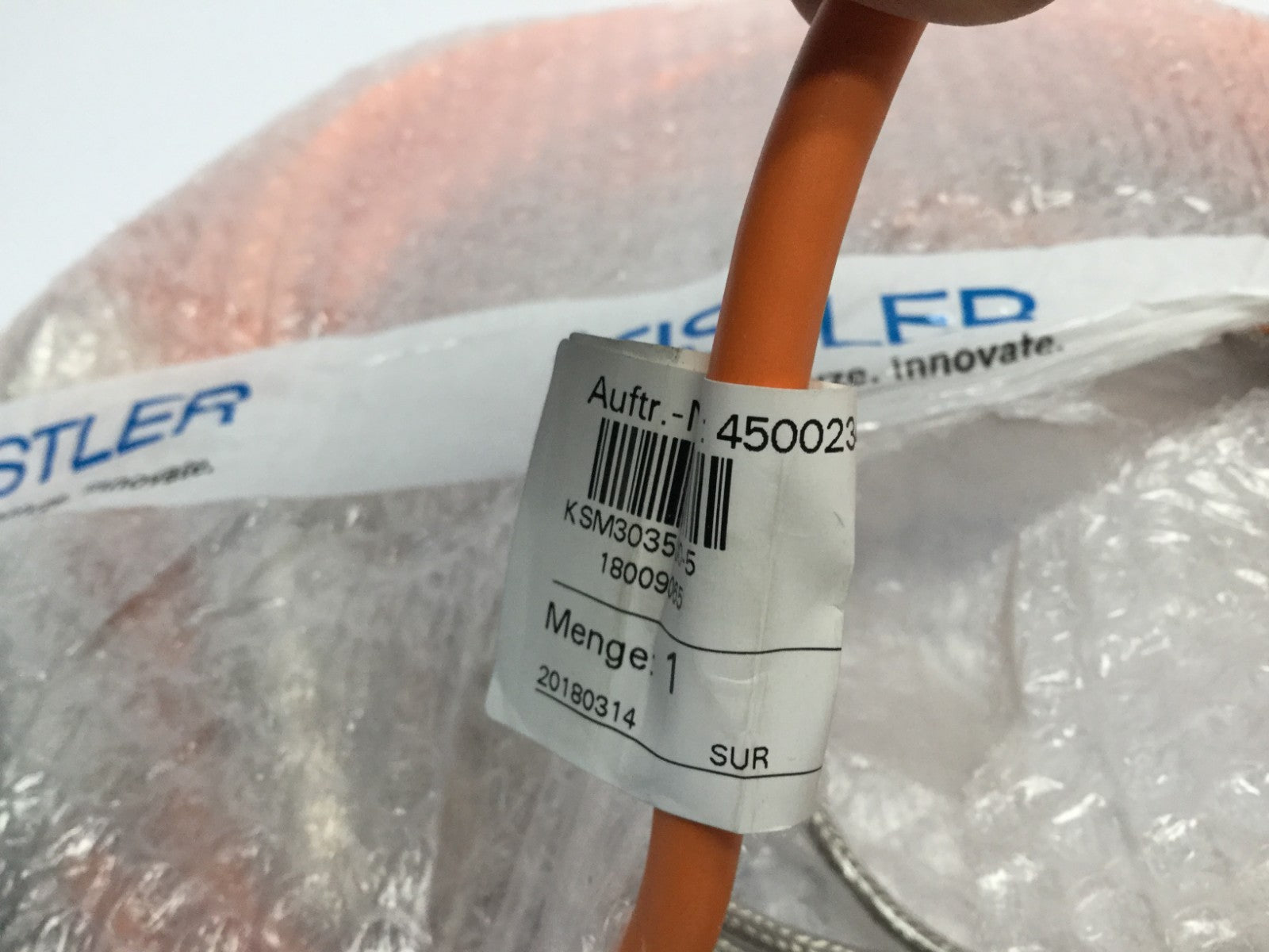 Kistler KSM303500-5 Feedback Cable 4500234897 18028883 - Maverick Industrial Sales