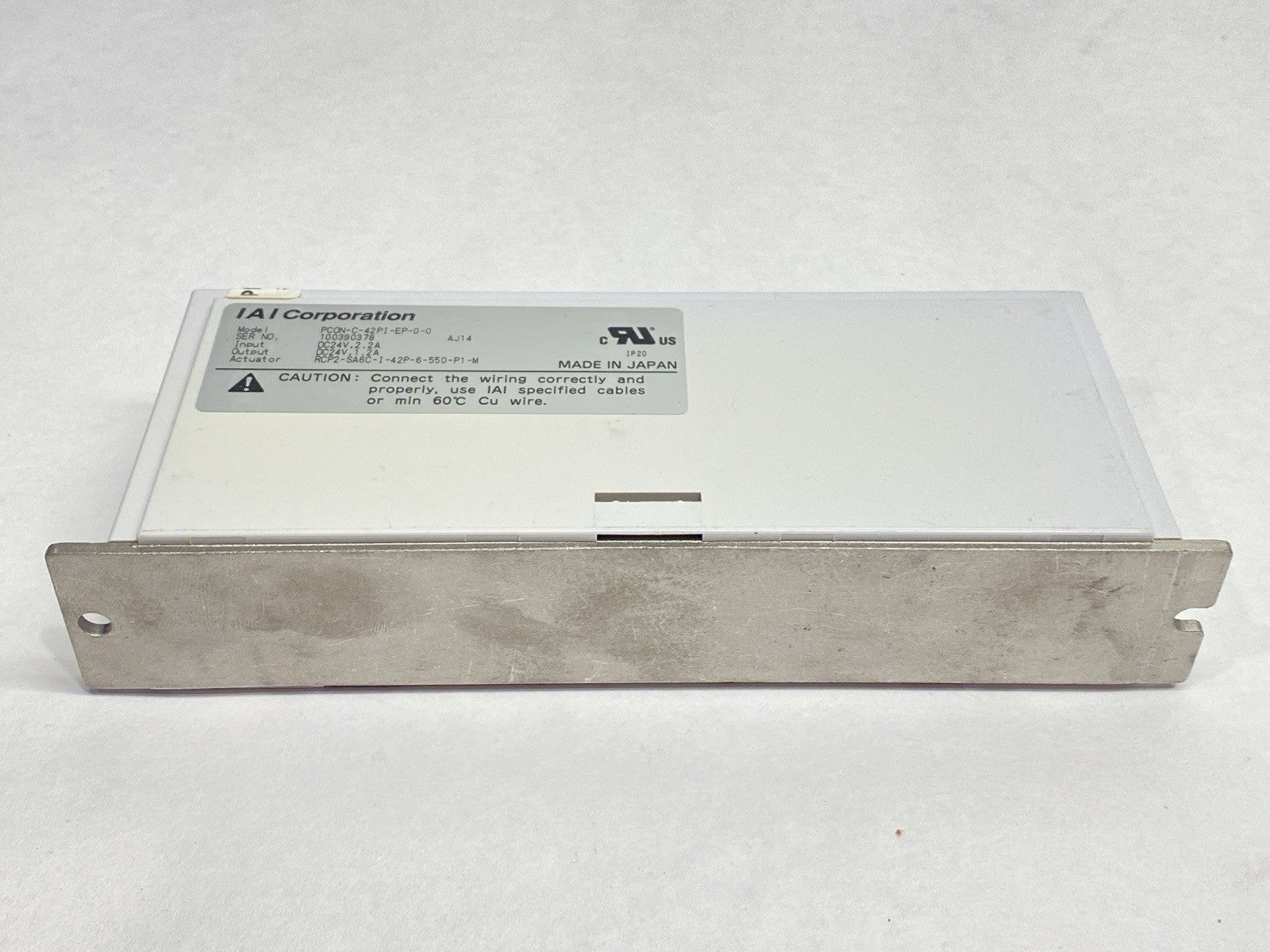 IAI PCON-C-42PI-EP-0-0 PCON Actuator Position Controller 2.2A 24VDC - Maverick Industrial Sales