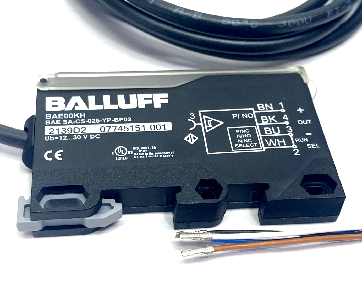 Balluff BAE00KH Amplifier For Capacitive Sensor Head BAE SA-CS-025-YP-BP02 - Maverick Industrial Sales