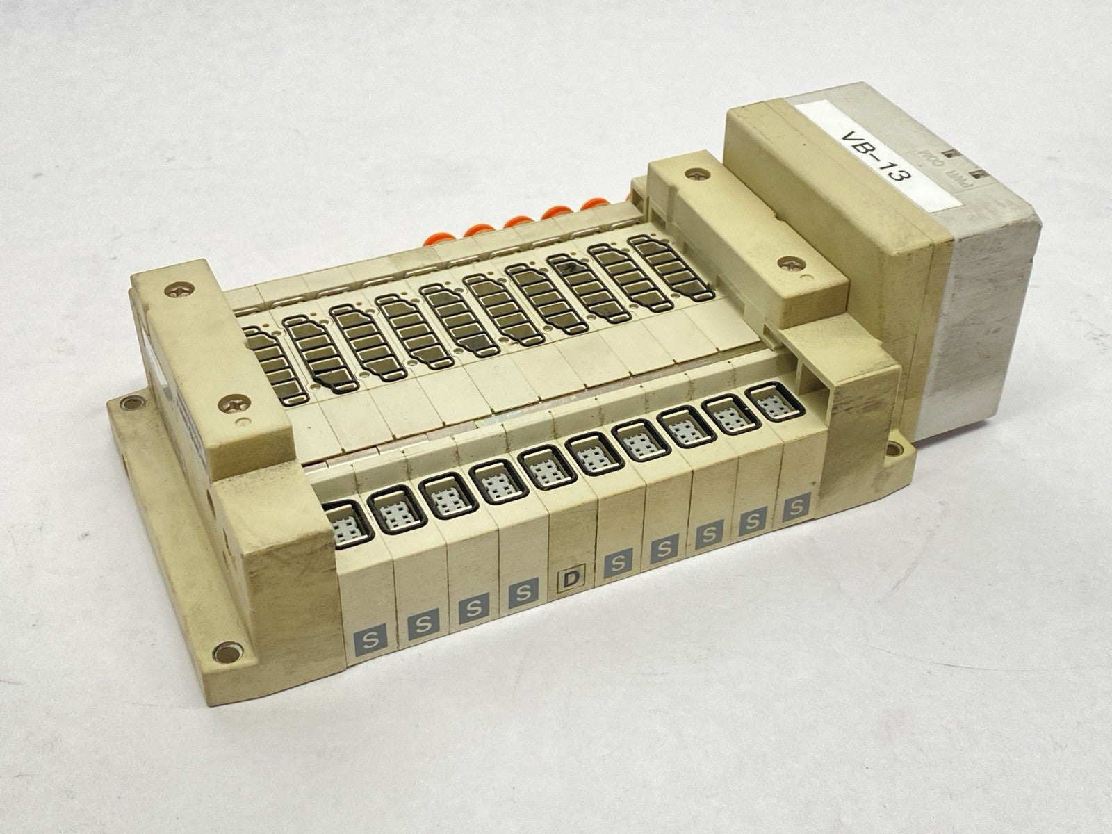 SMC 10-SS5V1-W10S0D-10B-N3 Pneumatic Manifold Assembly 10-Station - Maverick Industrial Sales