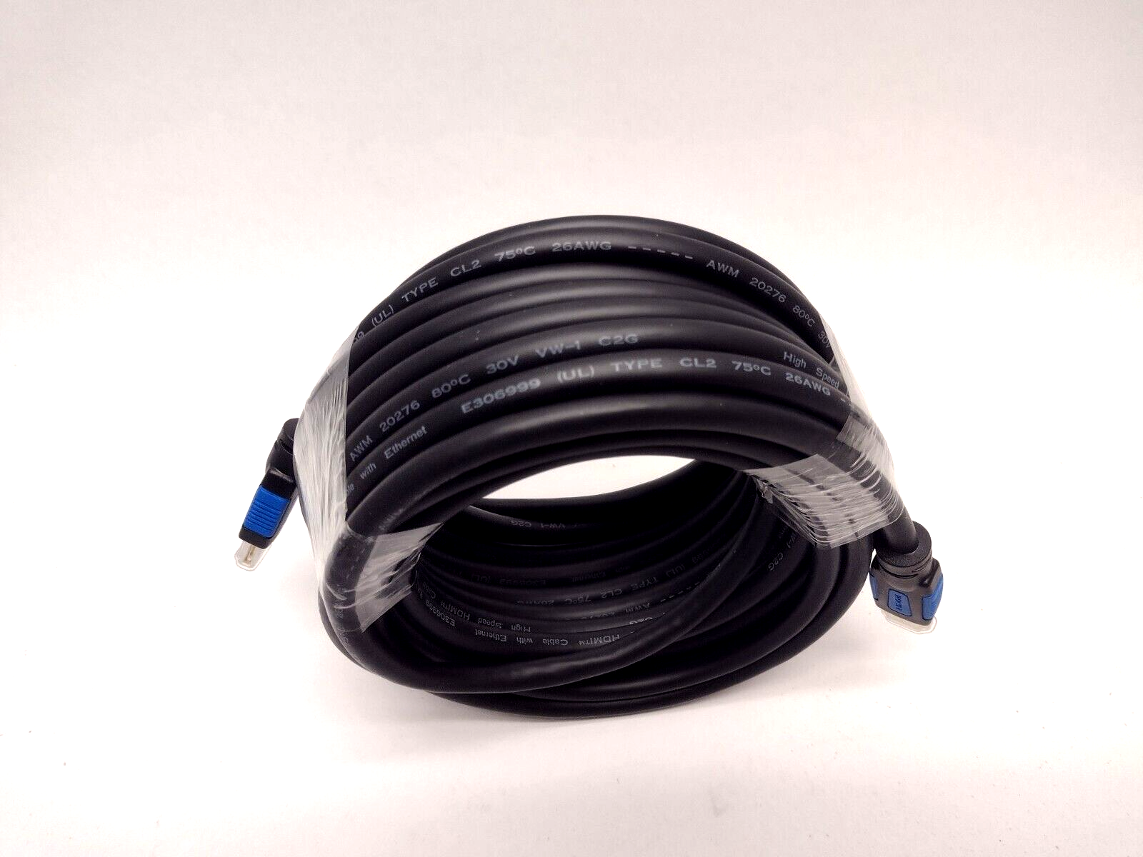C2G 29684 35 FT Gripping Connector HDMI Standard Speed With Ethernet Cable - Maverick Industrial Sales