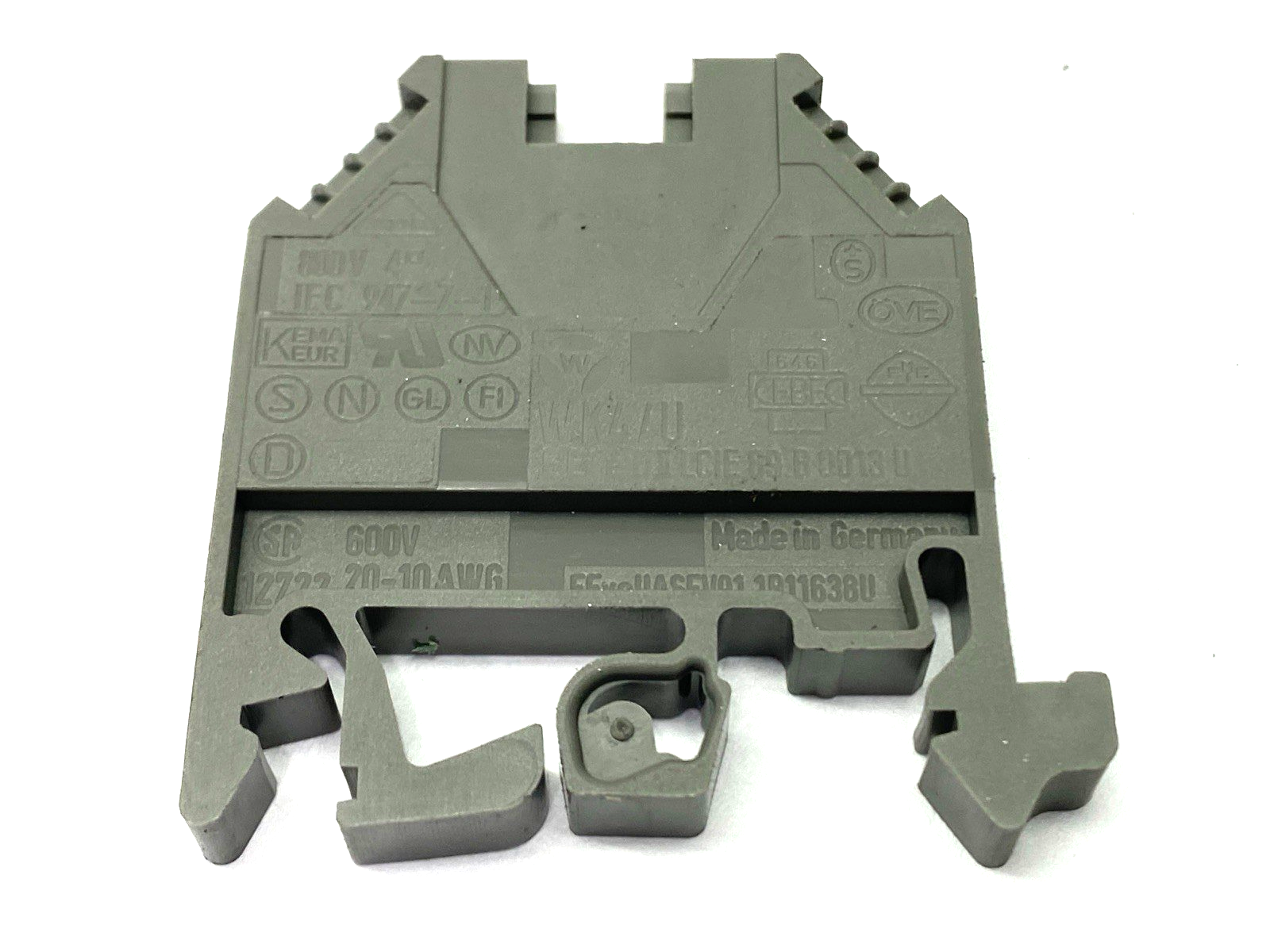 Weidmueller WK4/U Terminal Blocks 600V LOT OF 16 - Used - Maverick Industrial Sales