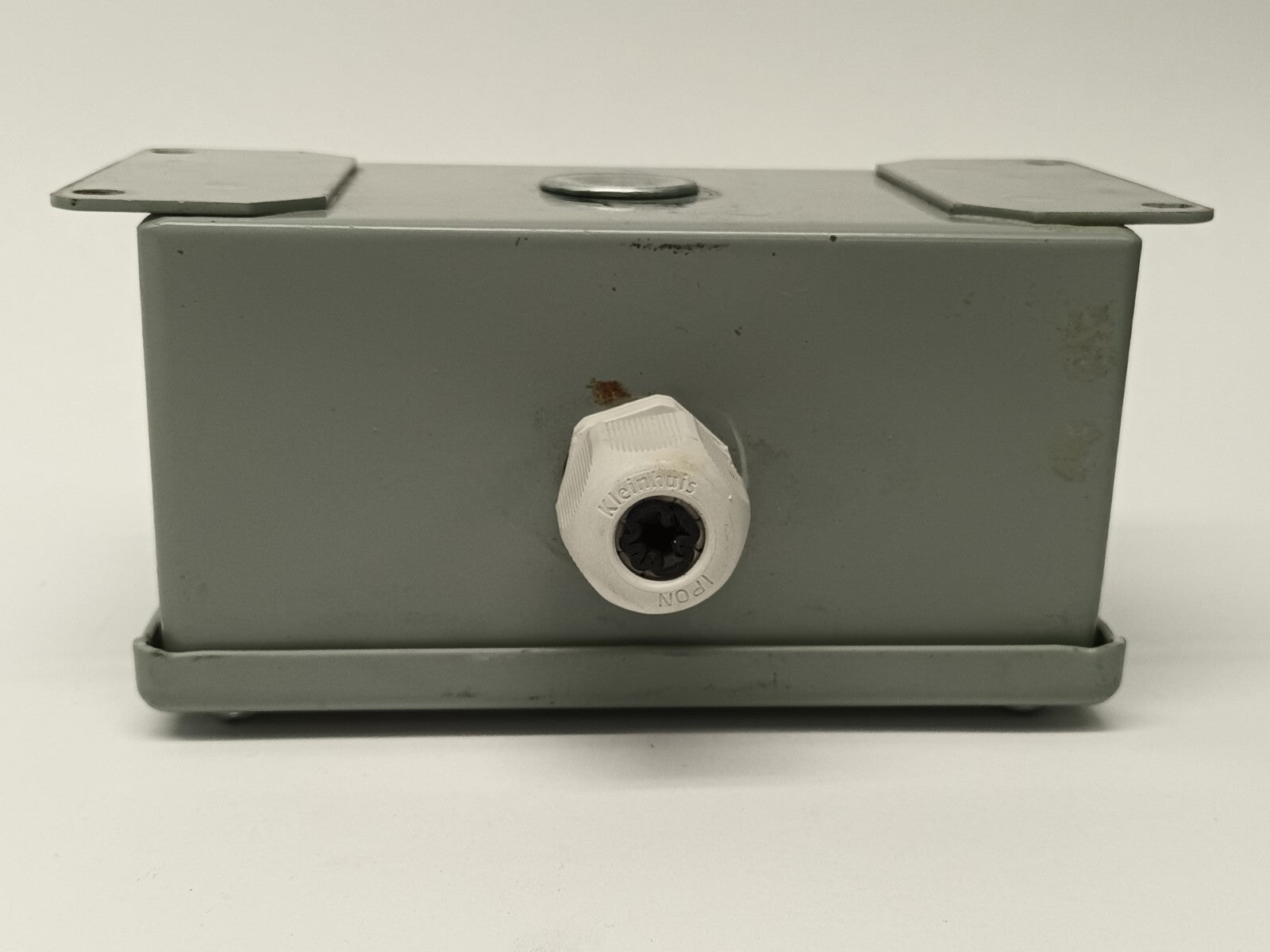 Hoffman E2PBG Pushbutton Enclosure Gray Steel - Maverick Industrial Sales