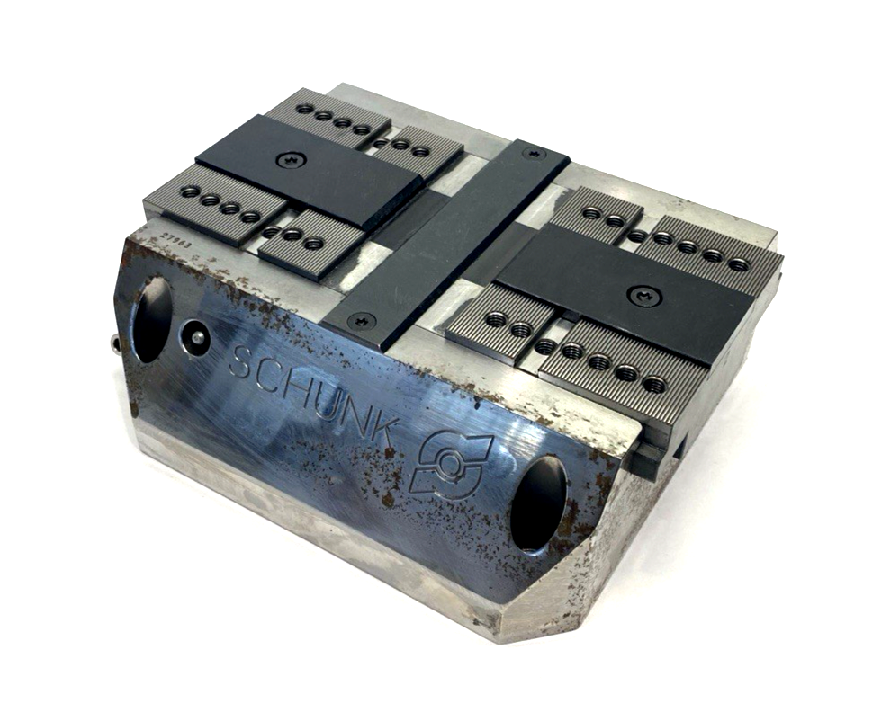 Schunk KSP-LH PLUS 250 Pneumatic Clamping Force Block, 2-Jaw 15mm Per Jaw 405520 - Maverick Industrial Sales