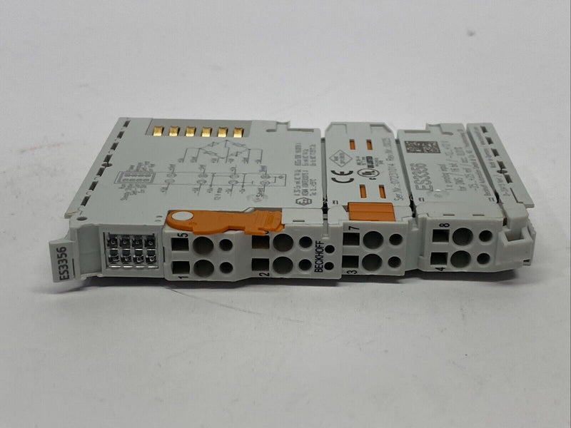 Beckhoff ES3356 EtherCAT Terminal 1-Channel Analog Input 16 Bit - Maverick Industrial Sales