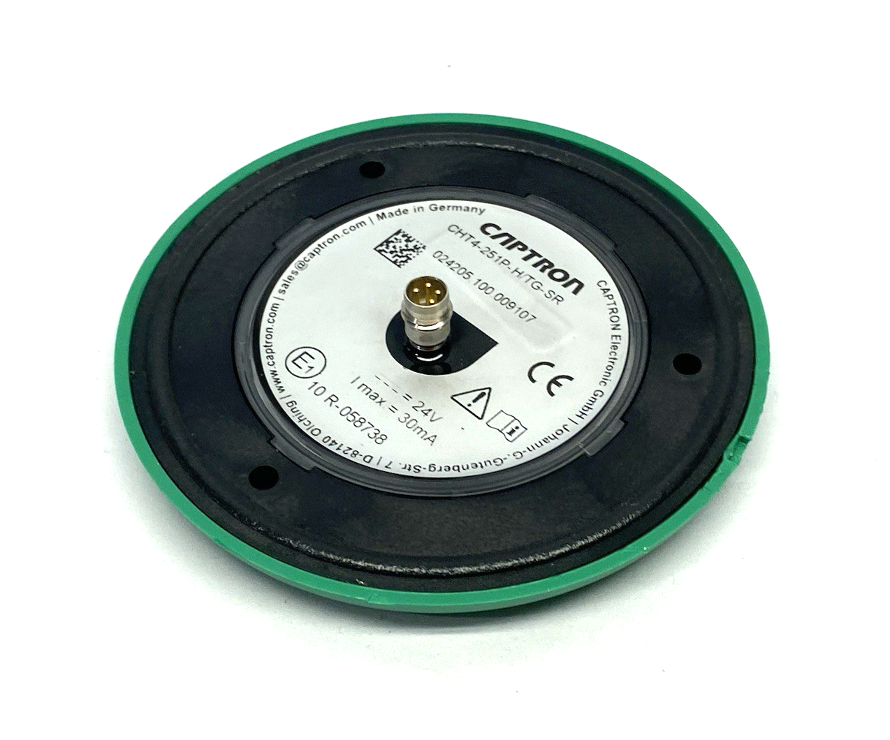 CHT4-251P-H/TG-SR | Captron Capacitive SENSORswitch, Touch, Flush Mount - Used - Maverick Industrial Sales