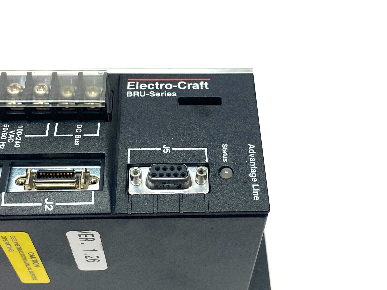 Electro-Craft 47202702/005 BRU Ser Advantage Line Servo Drive 1-Phase 9101-1625 - Maverick Industrial Sales