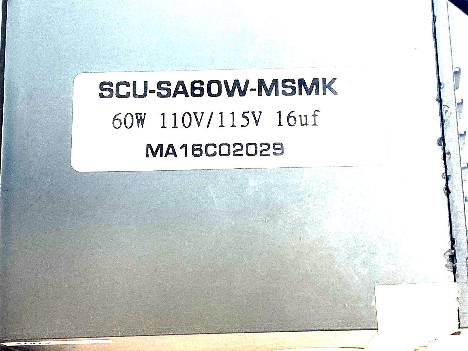 LM SCU‑SA60W‑MSMK Variable Controller 60 W Module - Used - Maverick Industrial Sales