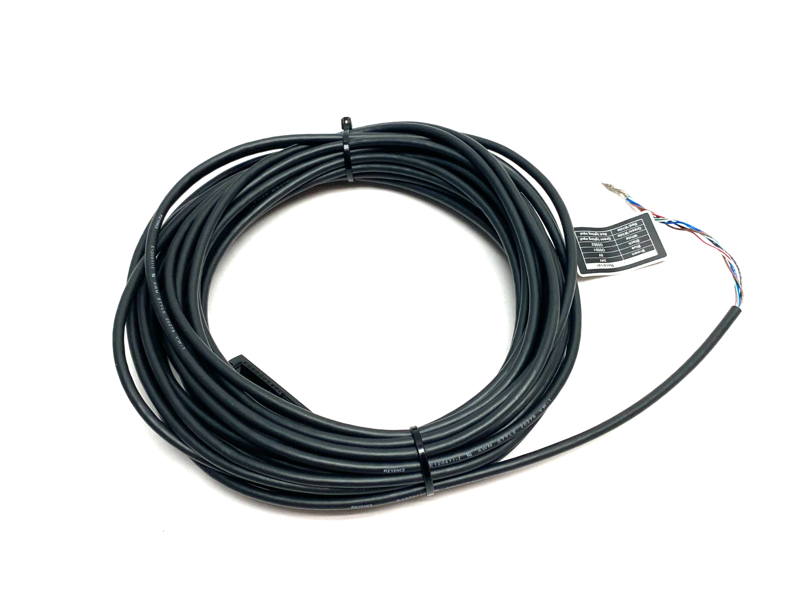 Keyence GL-SP10P1-R One-Line System Dedicated Connection Cable PNP 10m - Maverick Industrial Sales