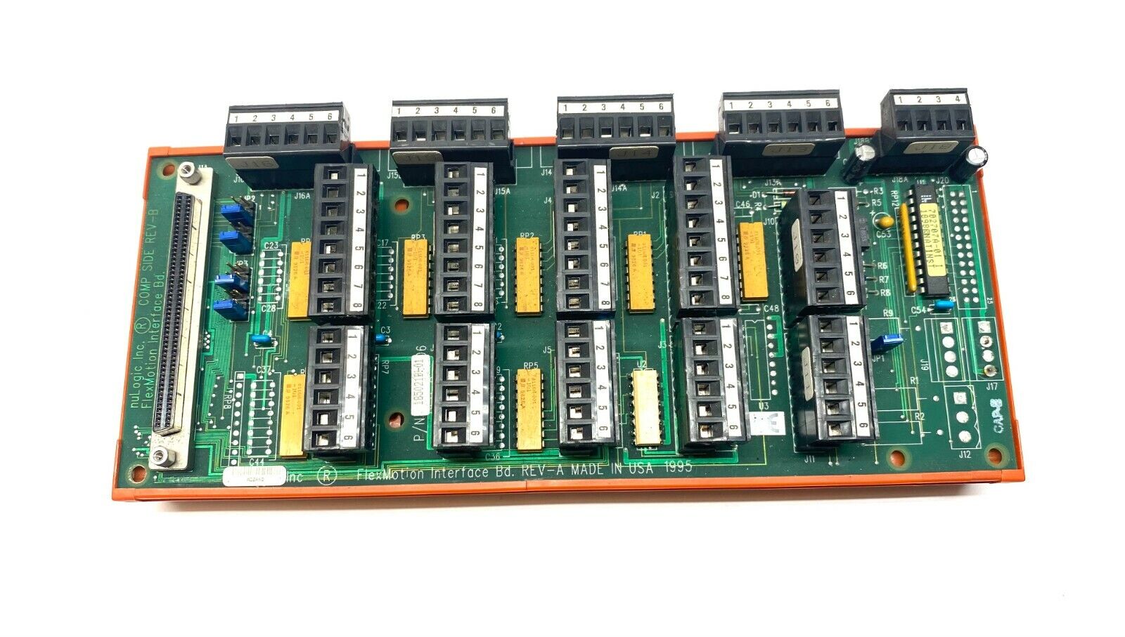 nuLogic FlexMotion Interface Control Board, AD2A48, 185021B-01 - Maverick Industrial Sales