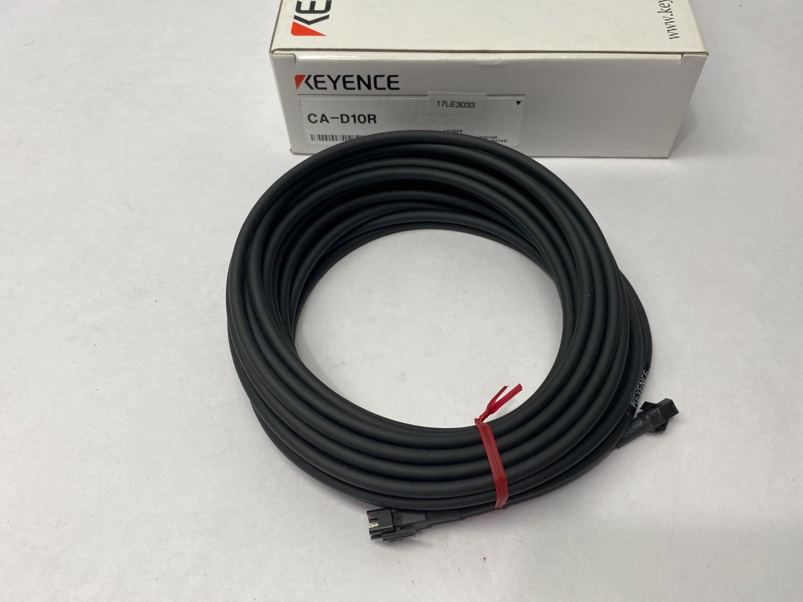 Keyence CA-D10R Flex-resistant LED Illumination Cable 10 m - New – Open box - Maverick Industrial Sales