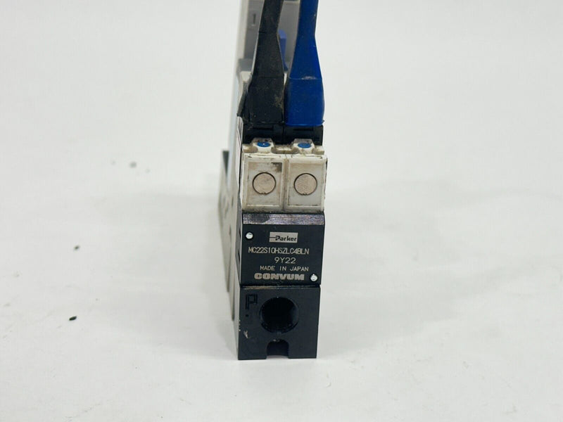 Parker MVS-201-PCP Convum Vacuum Generator w/ MC22S10HSZLC4BLN CKV010-4E - Maverick Industrial Sales