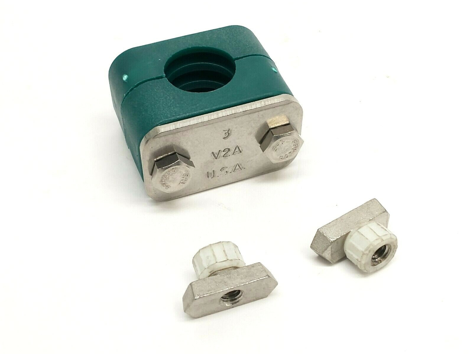 Stauff SMG-321.3-PP-DP-AS-U-W4-K Standard Series Rail Kit Clamp STNA10691 - Maverick Industrial Sales