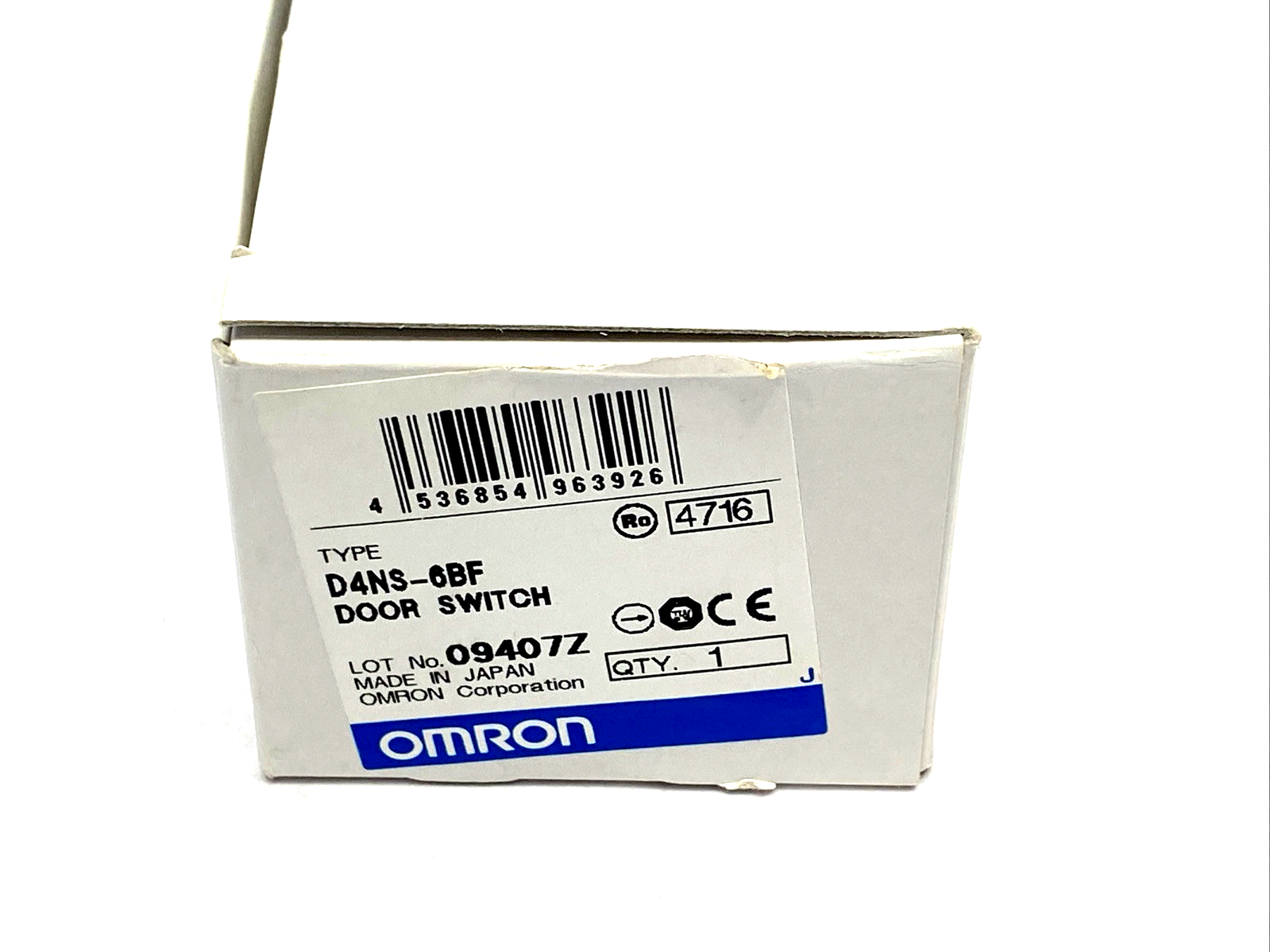 Omron D4NS-6BF Interlocking Safety Door Switch - Maverick Industrial Sales