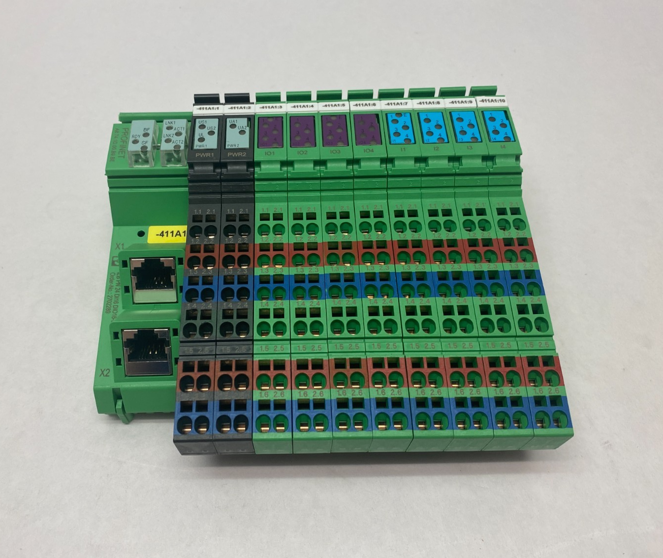 Phoenix Contact ILB PN 24 DI16 DIO16-EF Inline Block I/O Module 2702289 - Maverick Industrial Sales