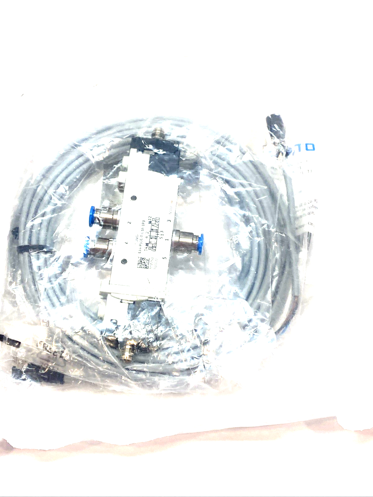 Festo VUVG-L14-P53E-T-Q6-U-1R8L-N4 Air Solenoid Valve w/ connecting cable - Maverick Industrial Sales