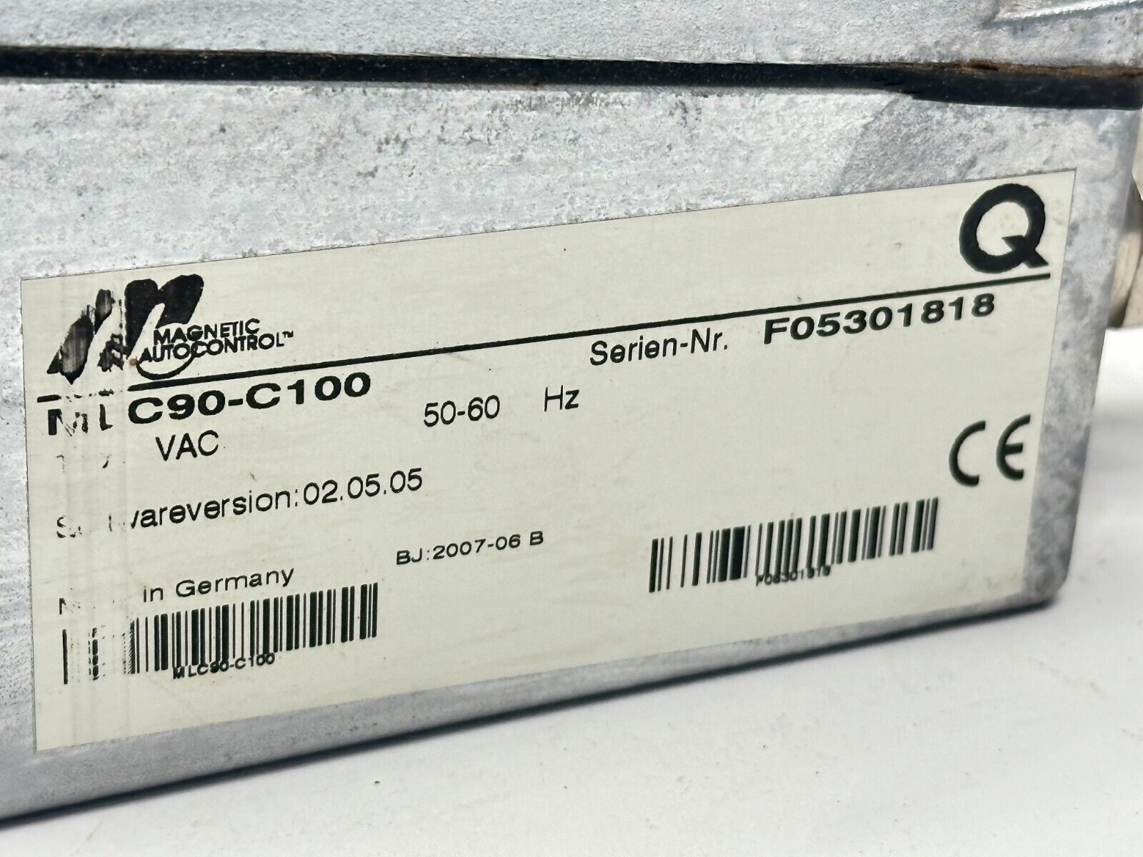 Magnetic Autocontrol MLC90-C100 Traffic Barrier Controller 02.05.05 Software - Maverick Industrial Sales