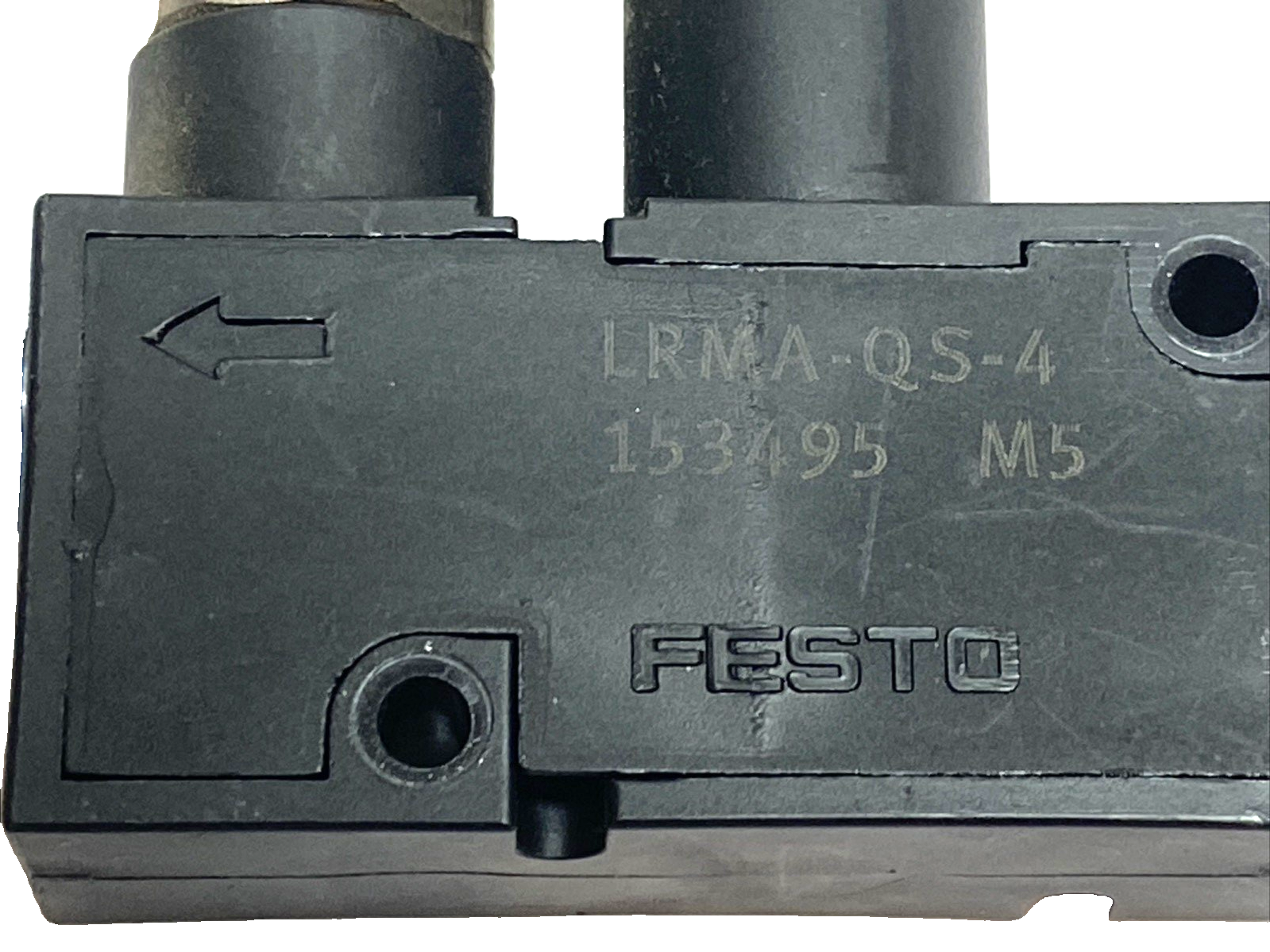 Festo LRMA-QS-4 Mini Pressure Regulator 1-8 Bar Gauge 153495 LOT OF 2 - Maverick Industrial Sales