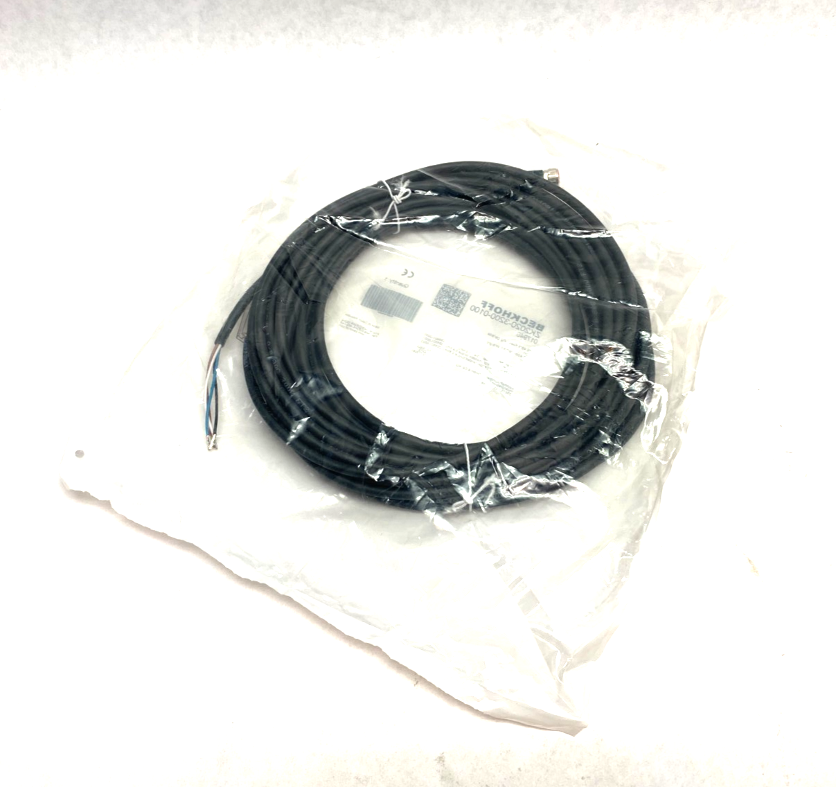 Beckhoff ZK2020-3200-0100 Single Ended Power Cable M8 Straight 4-Pin 10m 017940 - Maverick Industrial Sales