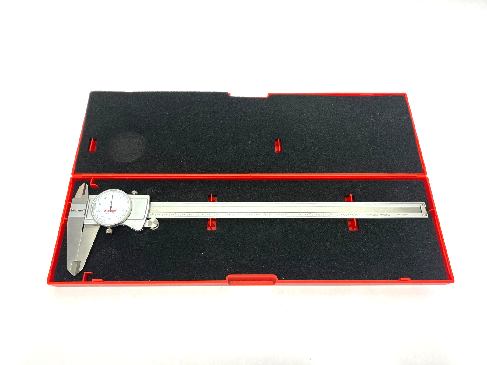 Starrett 3202-12 Graduation Dial Caliper 0-12", .001" - Maverick Industrial Sales