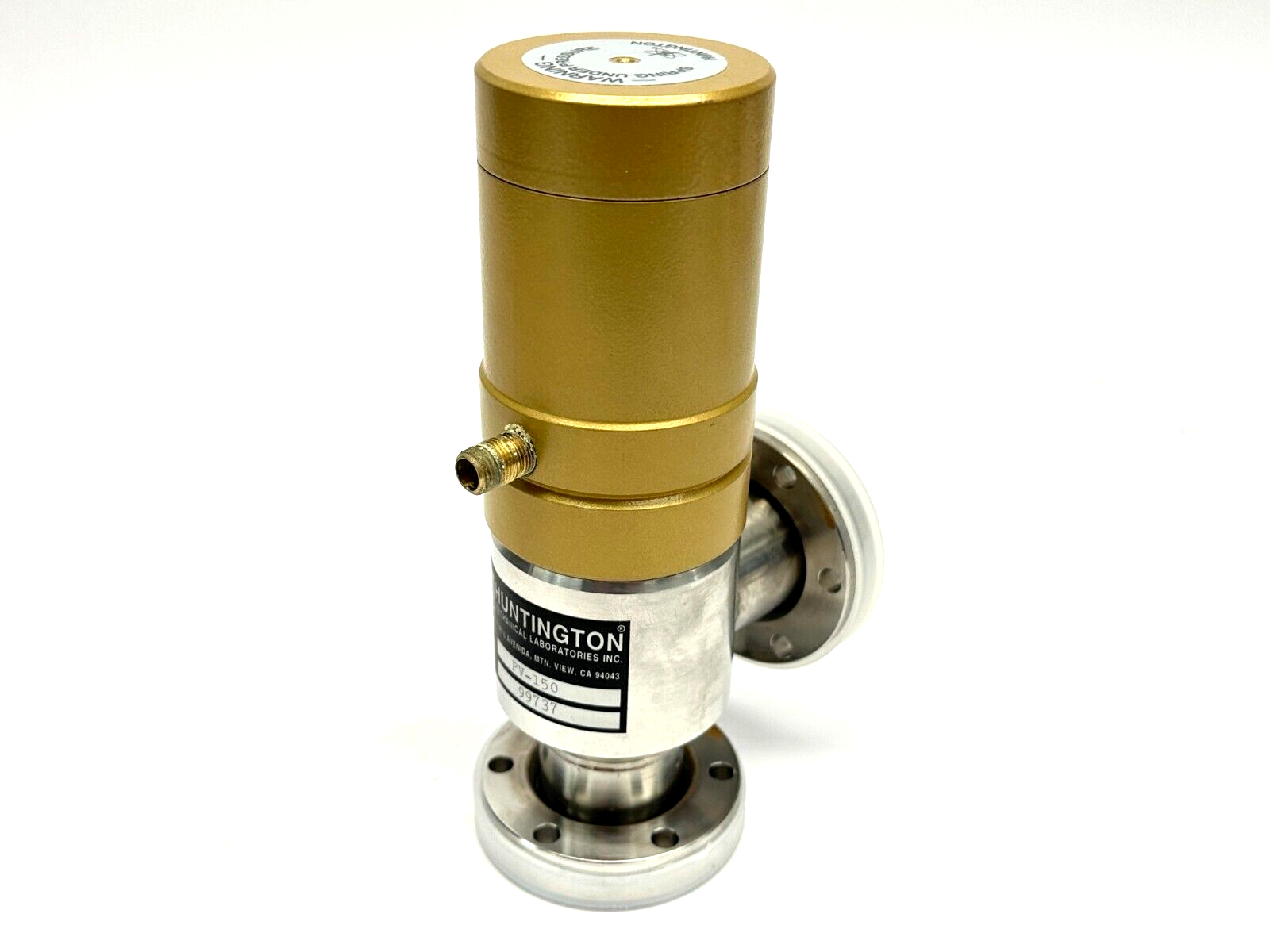 Huntington Mechanical Laboratories PV-150 Right Angle Pneumatic Valve - Maverick Industrial Sales