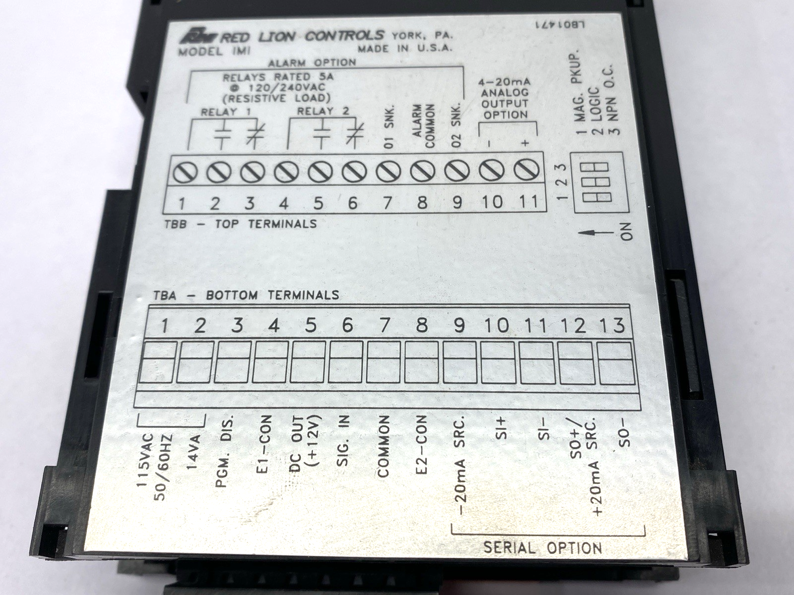 IMI04100 | Red Lion Controls Apollo Intelligent 6 Digit Meter - Used - Maverick Industrial Sales