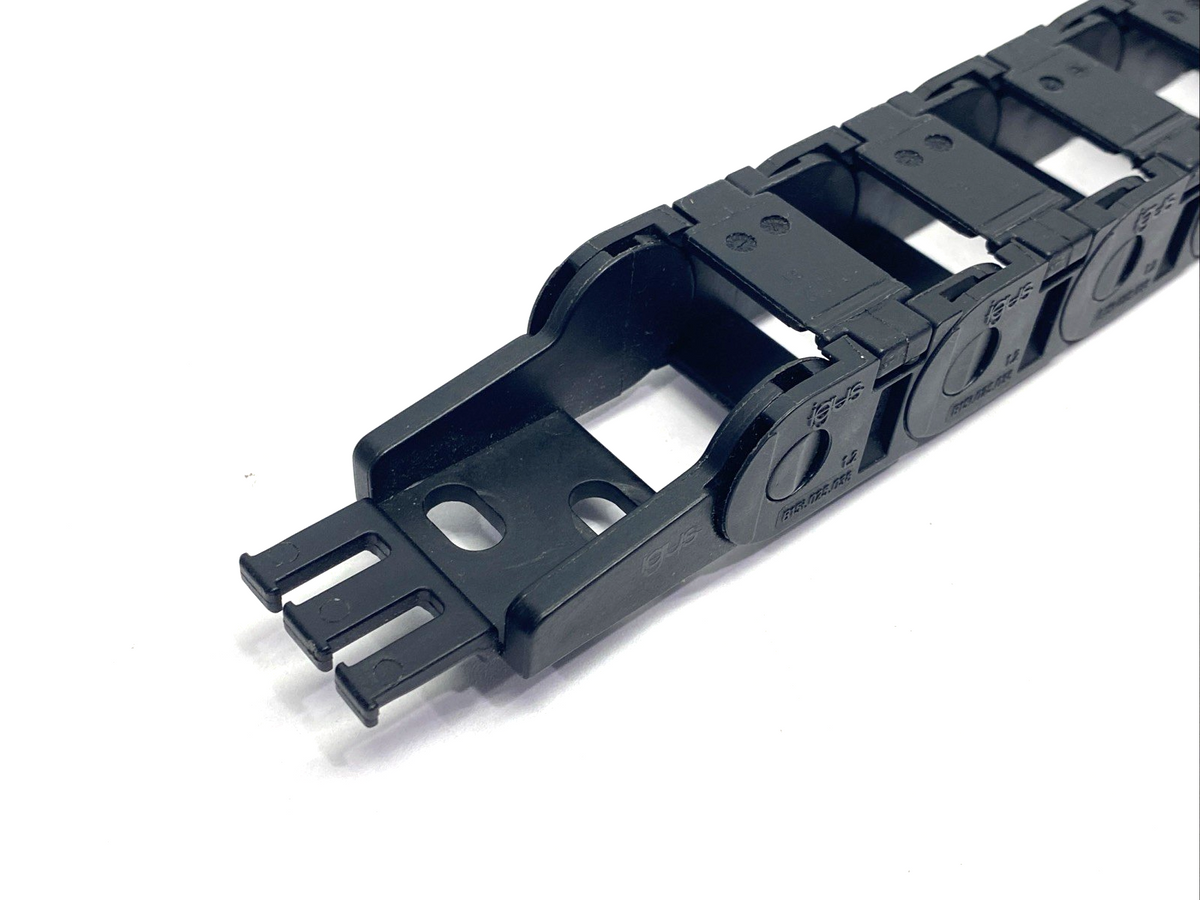 Igus B15.025.038.0 E2 Mini Series B15i E-Chain 15 Links 1.5' Long 1 Tiewrap End - Maverick Industrial Sales