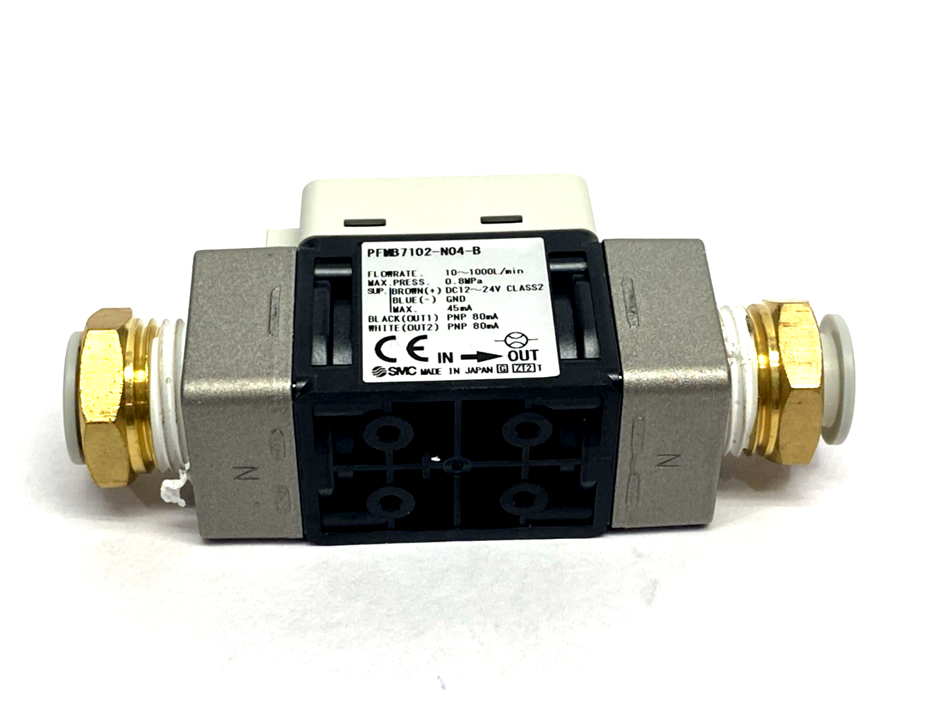 SMC PFMB7102-N04-B Pneumatic Digital Flow Switch 1/2" NPT - Maverick Industrial Sales