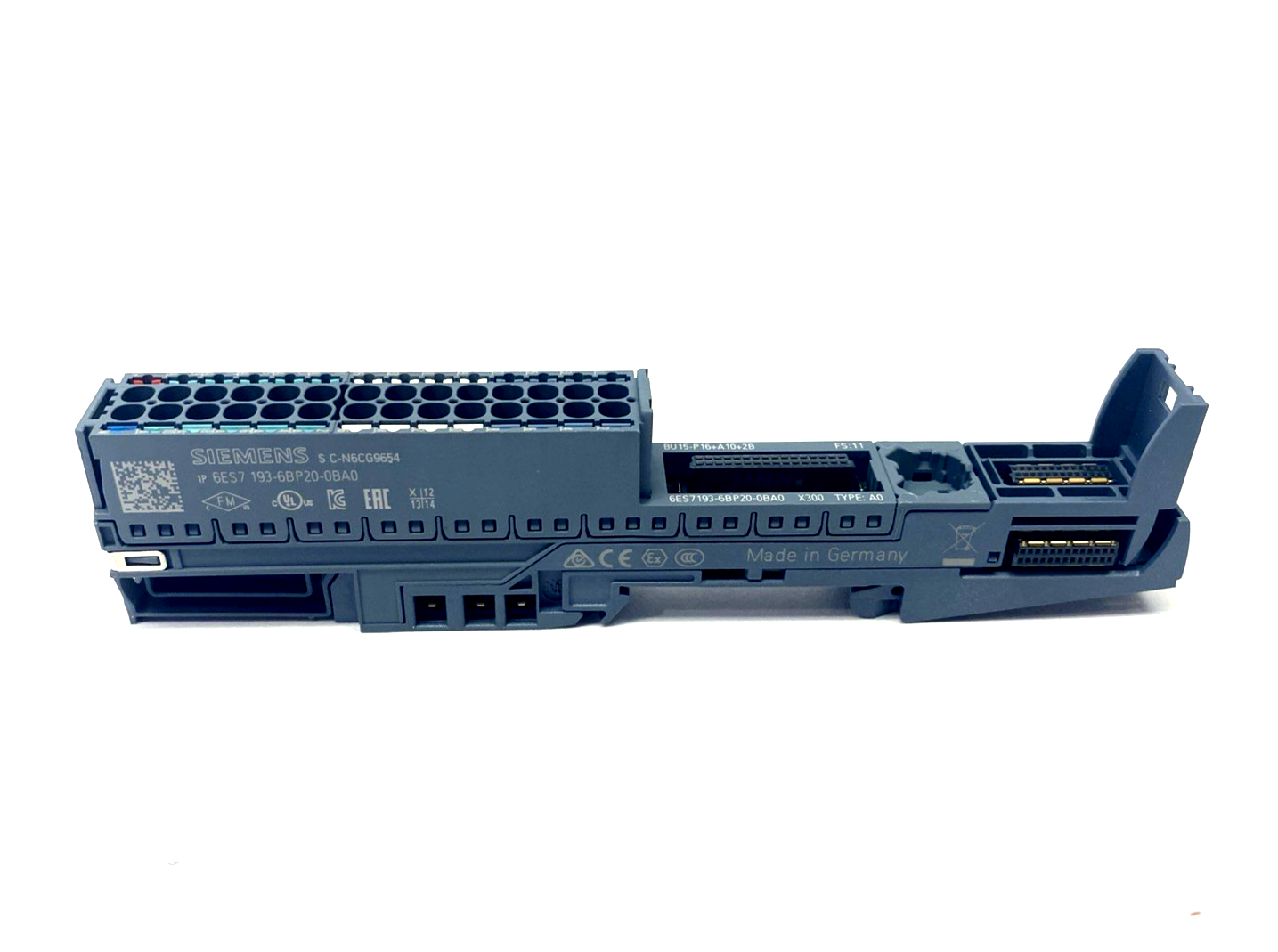 Siemens 6ES7193-6BP20-0BA0 SIMATIC ET 200SP, BaseUnit BU15-P16+A10+2B - Maverick Industrial Sales