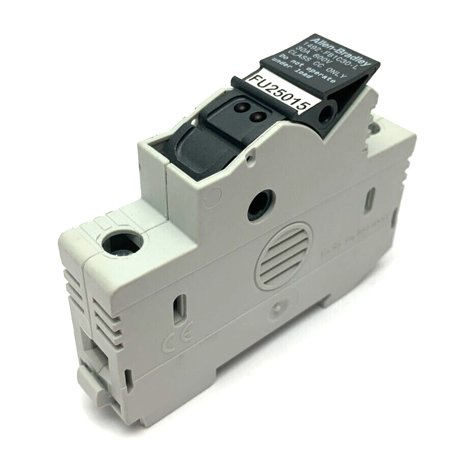 1492-FB1C30-L | Allen Bradley Ser. B Fuse Holder Class CC 30A 1P 110-600V - Used - Maverick Industrial Sales