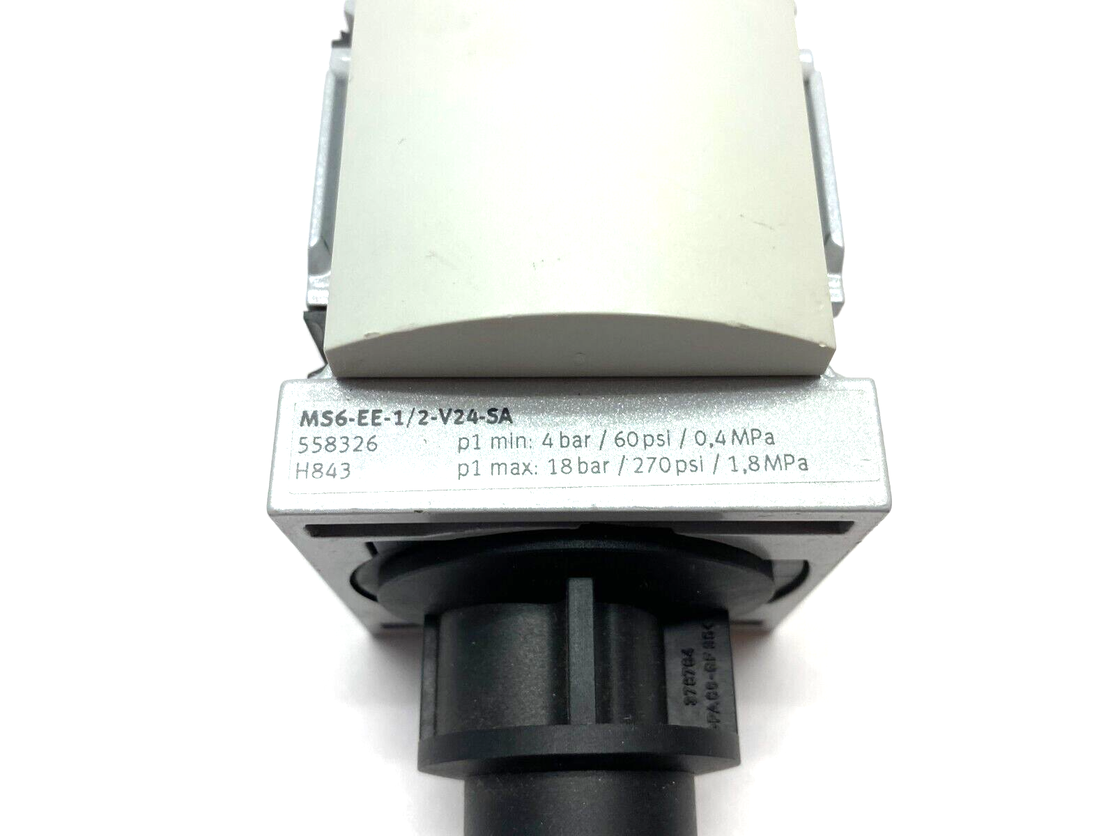 Festo MS6-EE-1/2-V24-SA Solenoid Actuated On/Off Valve 558326 - Maverick Industrial Sales