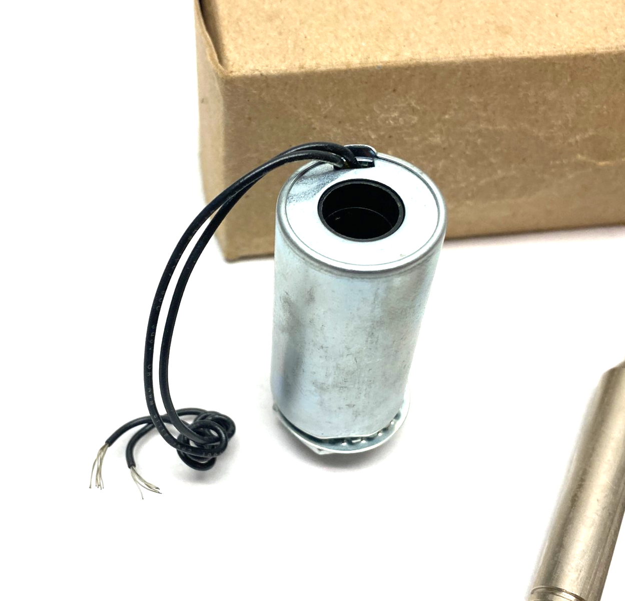 69905K381 Sealed Linear Solenoid, Continuous Use, Water-Resistant, 0.39" Stroke - Maverick Industrial Sales