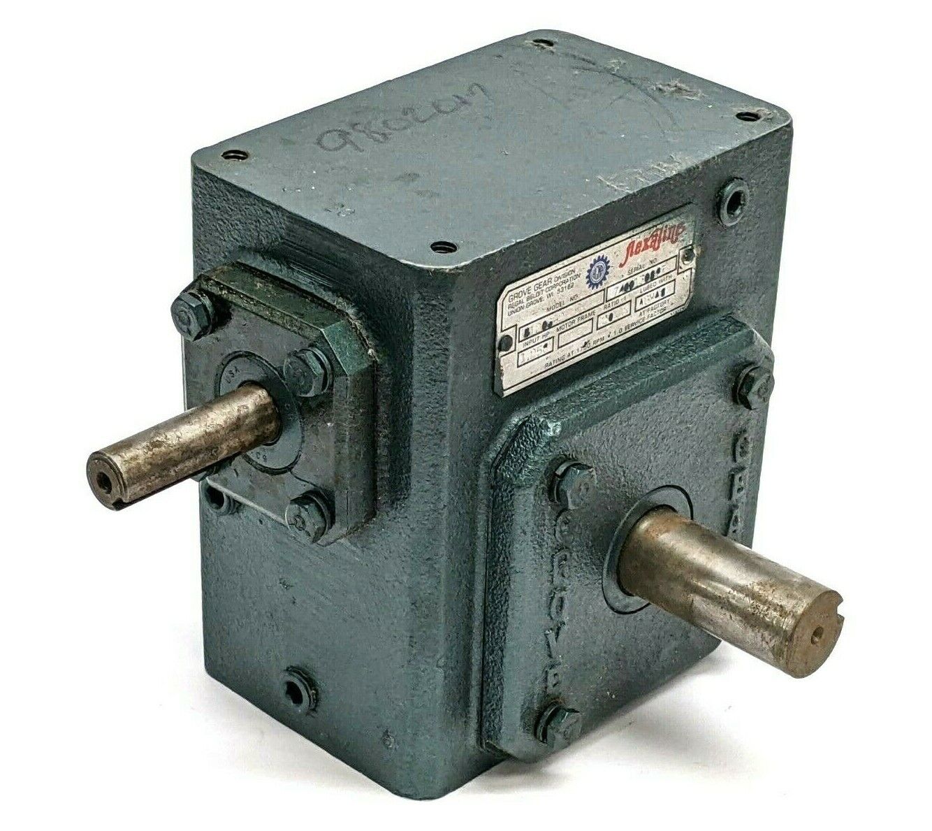 Grove Gear B1206-2 Flexaline Gear Reducer 1.258HP 20:1 - Maverick Industrial Sales