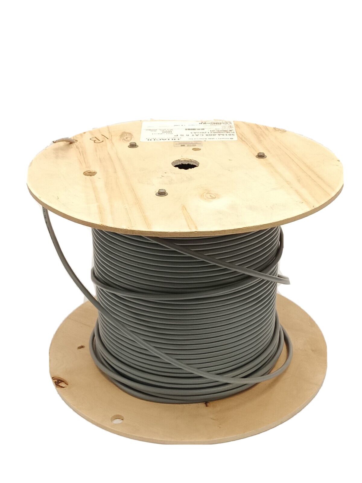 Hitachi 30154-008 Cat 6 Communication Cable Gray 215' FT - Maverick Industrial Sales