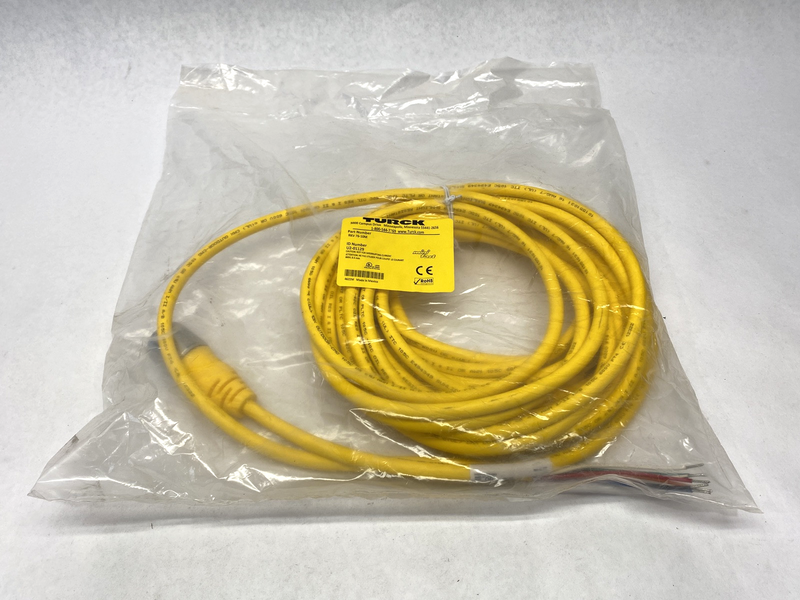 Turck RKV 76-10M Single-Ended Female MiniFast Cordset U2-01129 - Maverick Industrial Sales