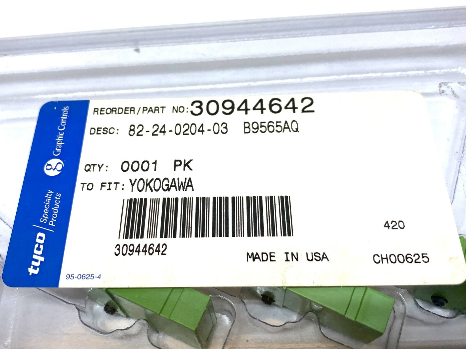 Graphic Controls 82-24-204-03 Disposable Pens Green PKG OF 3 - Maverick Industrial Sales