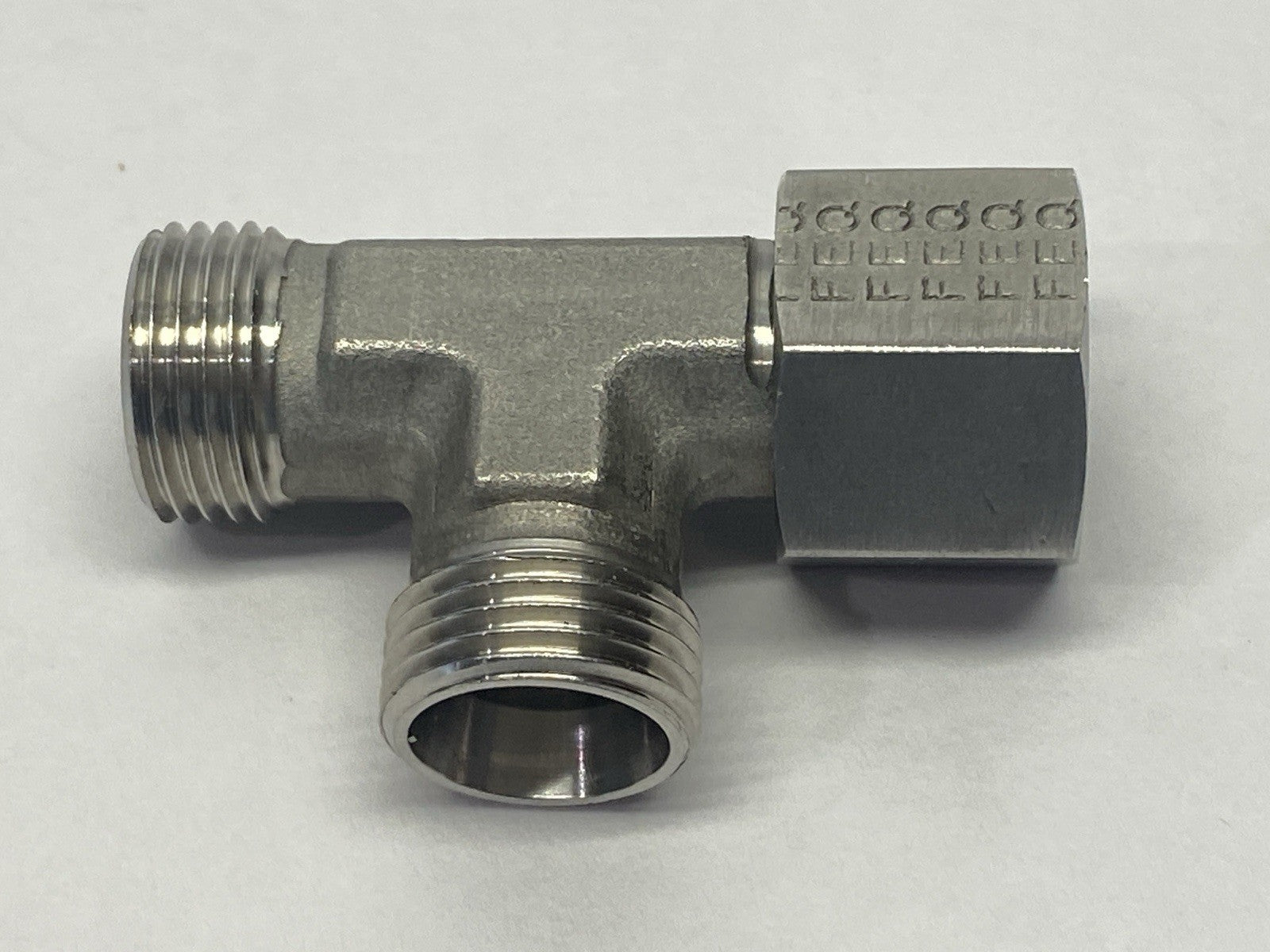 Brennan Industries D6602-L12-L12-L12-SS-X Tee Without Nuts M18x1.5 - Maverick Industrial Sales